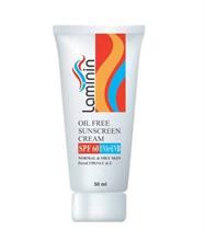 کرم ضد آفتاب لامینین کرم ضد آفتاب لامینین بدون رنگ  SPF 60 مناسب پوست چرب و معمولی حجم 50 میلی لیتر